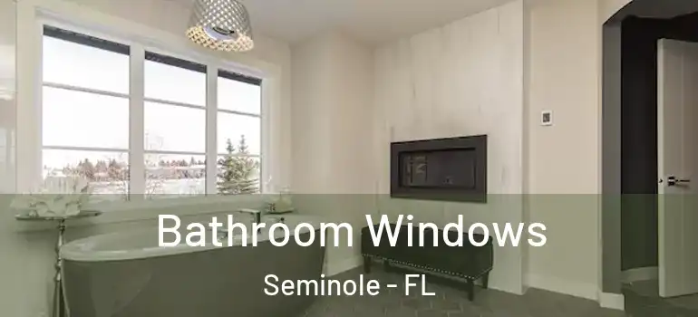 Bathroom Windows Seminole - FL