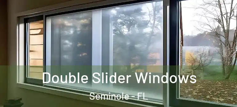 Double Slider Windows Seminole - FL
