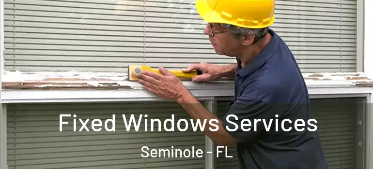 Fixed Windows Services Seminole - FL