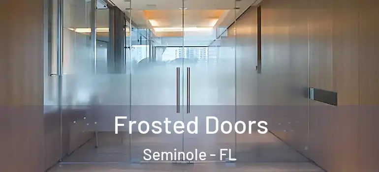 Frosted Doors Seminole - FL