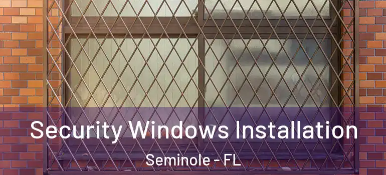 Security Windows Installation Seminole - FL