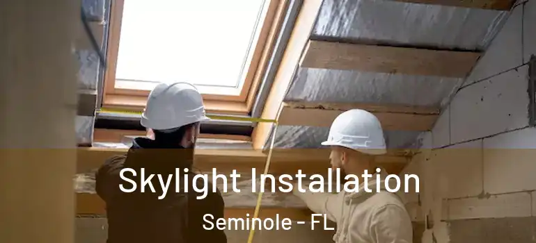 Skylight Installation Seminole - FL