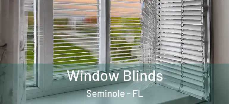 Window Blinds Seminole - FL