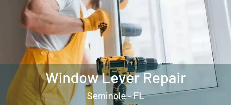 Window Lever Repair Seminole - FL