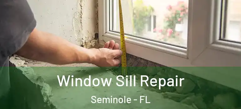 Window Sill Repair Seminole - FL